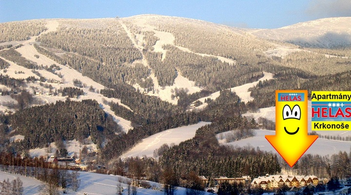 Zimní Rokytnice nad Jizerou